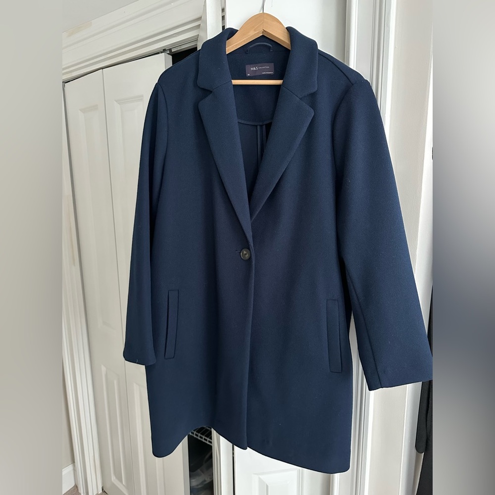 Marks & Spencer Wool Car Coat